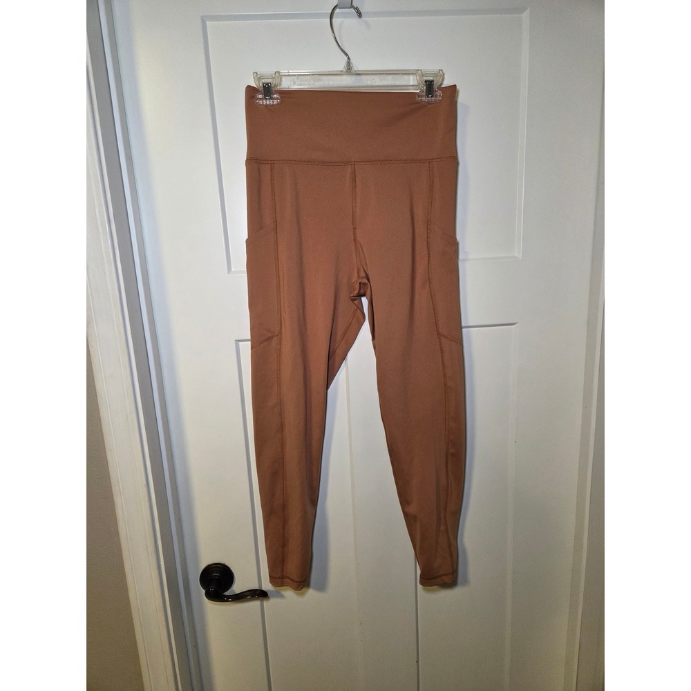 American Eagle The Everything Pocket Legging Terracotta Brown High Waisted Large